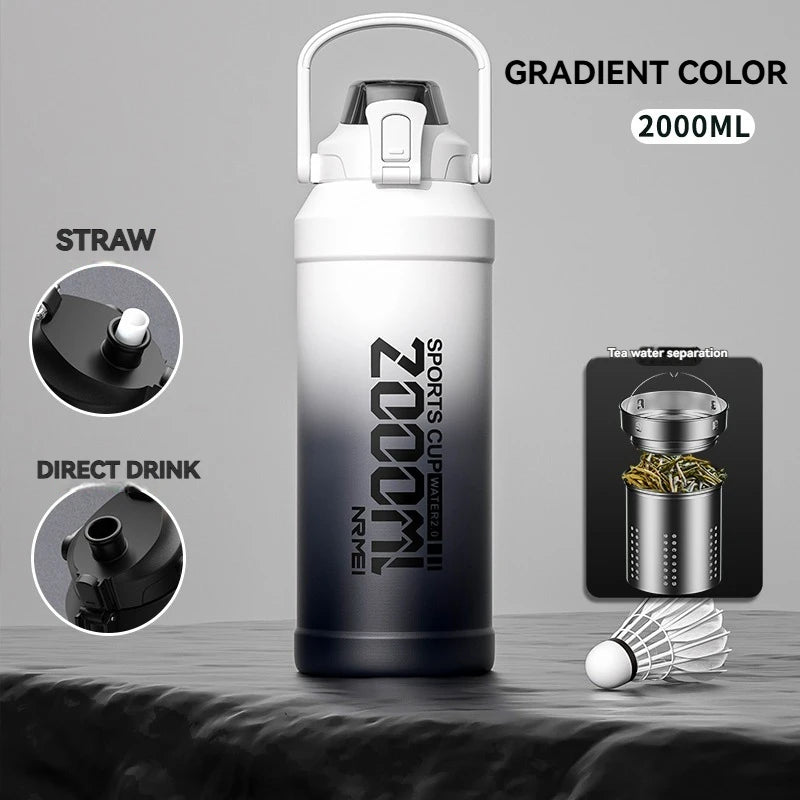 Gourde isotherme inox