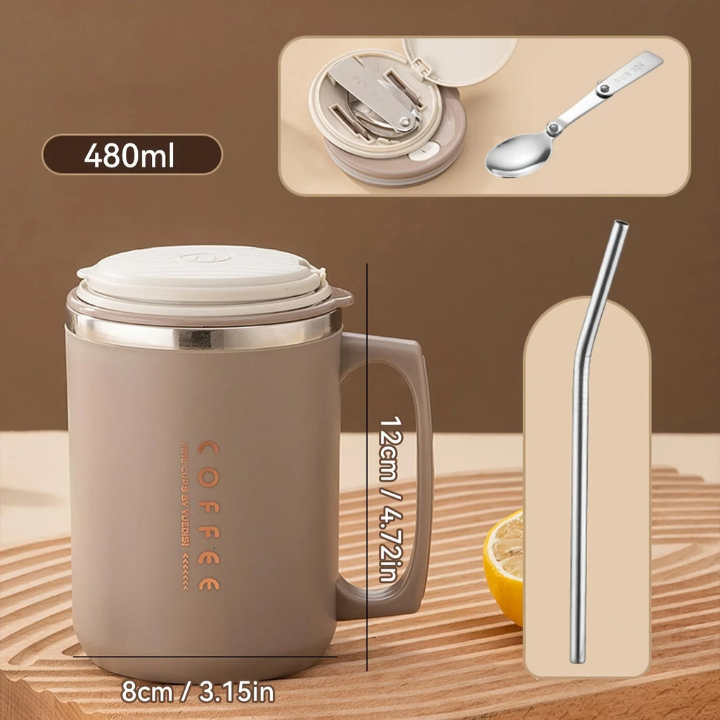 Gourde isotherme avec gobelet