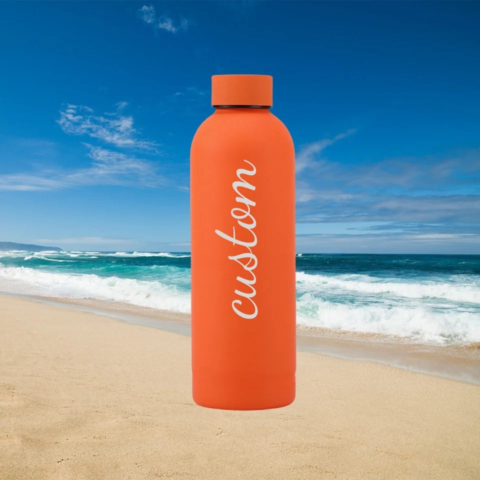 Gourde isotherme corail