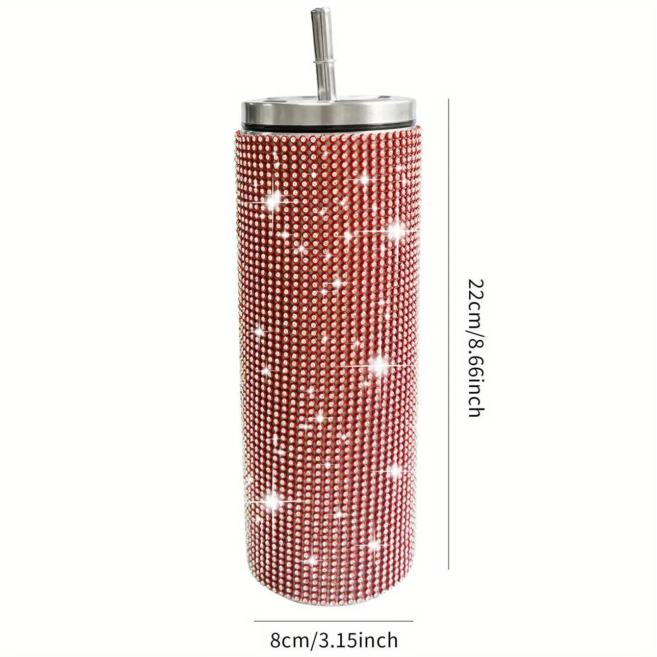 Gourde isotherme paillette