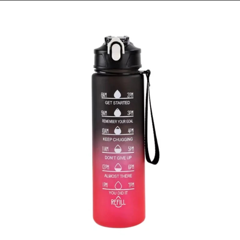 Insulated misting water bottle