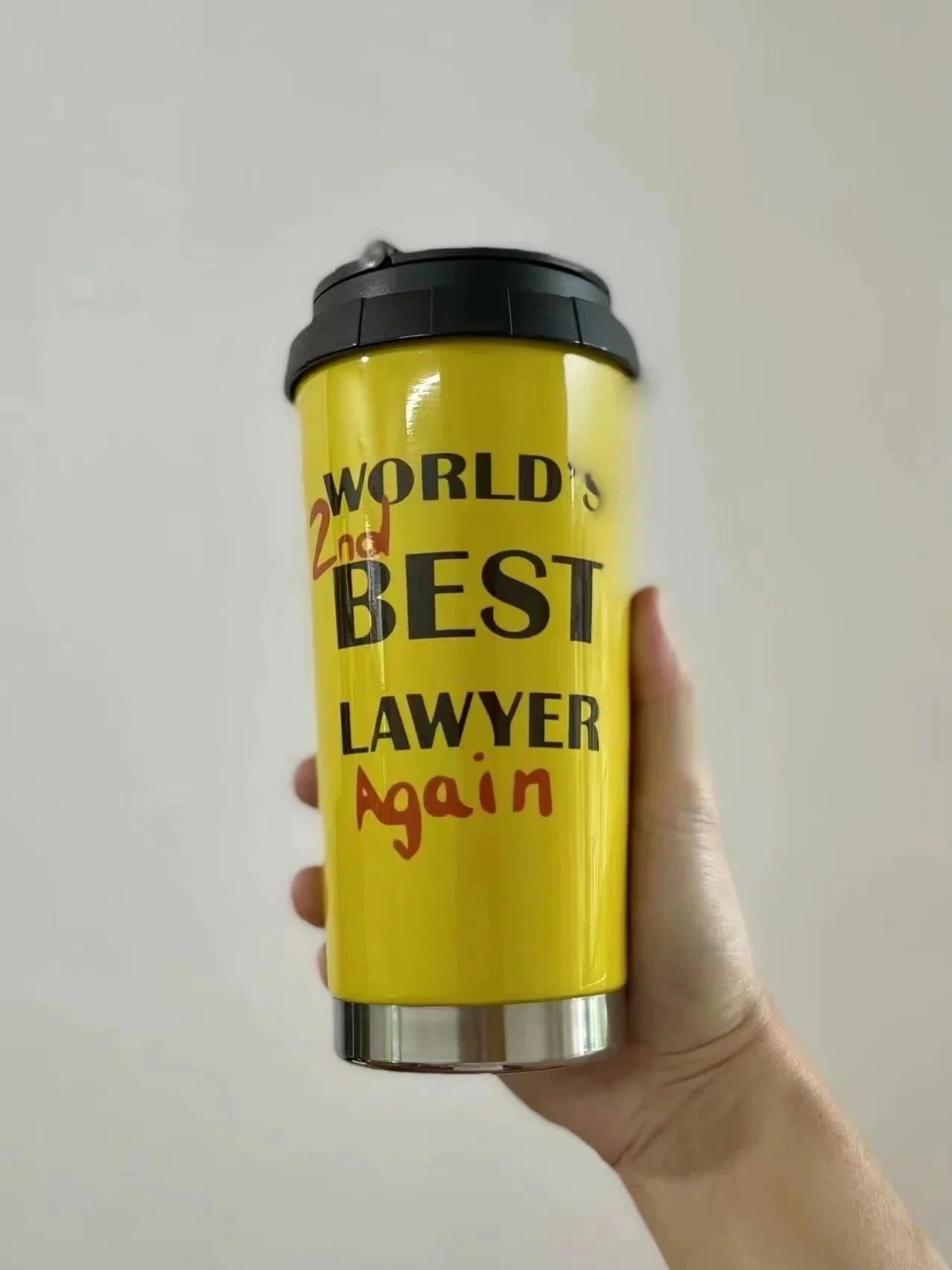 Thermos jaune