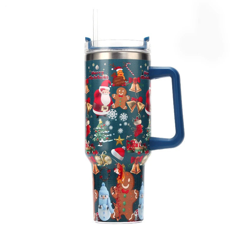 Gourde isotherme noel