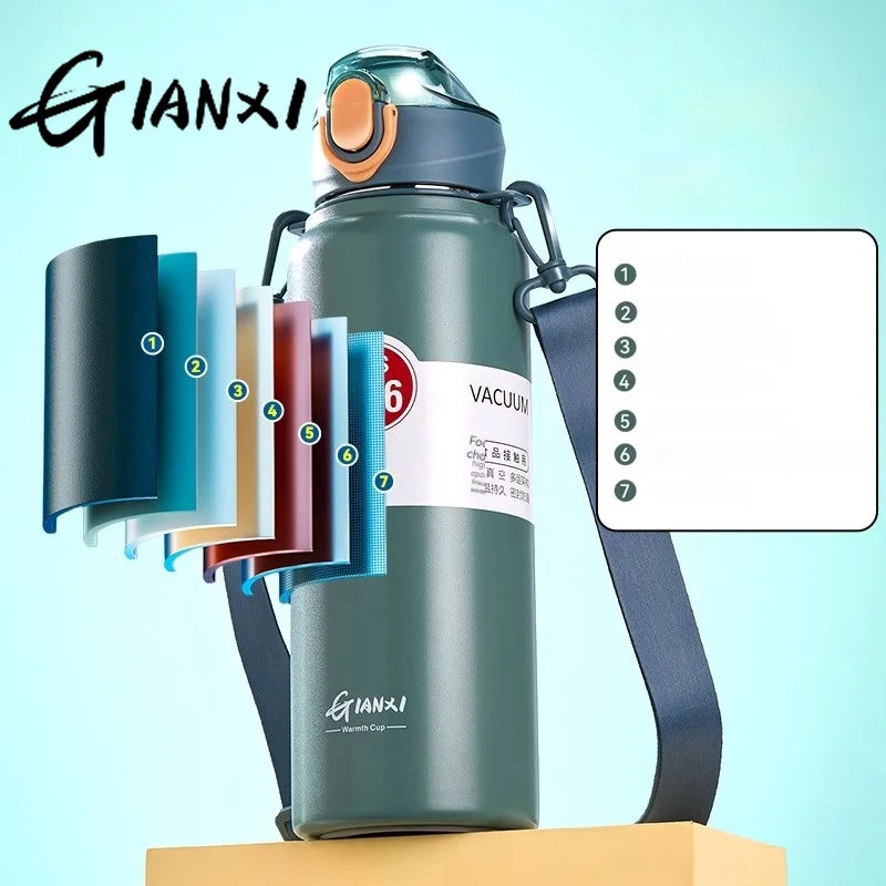 Gourde isotherme anti fuite