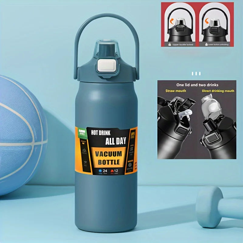 Thermos bleue