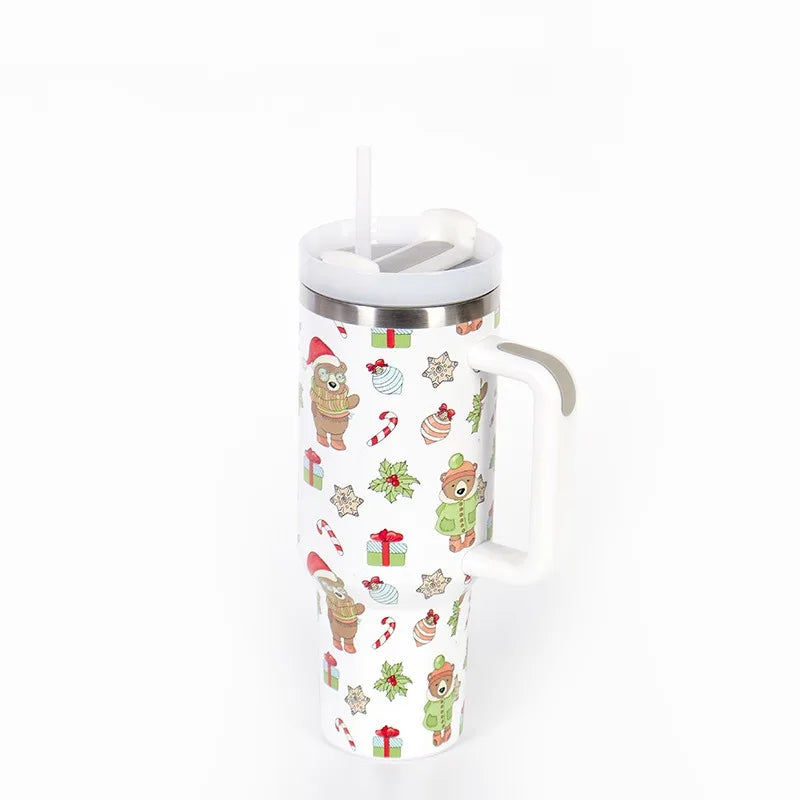 Gourde isotherme noel