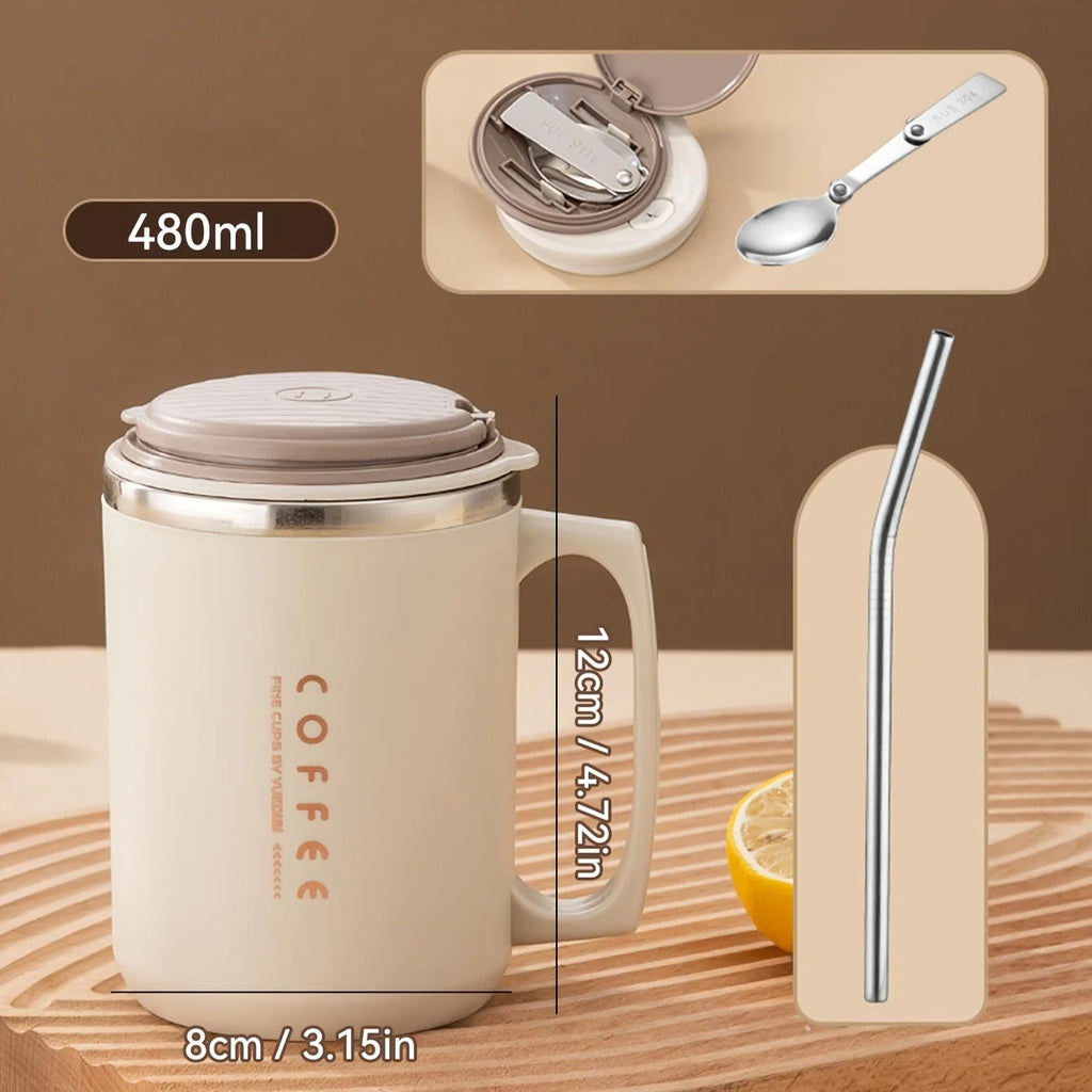 Gourde isotherme avec gobelet