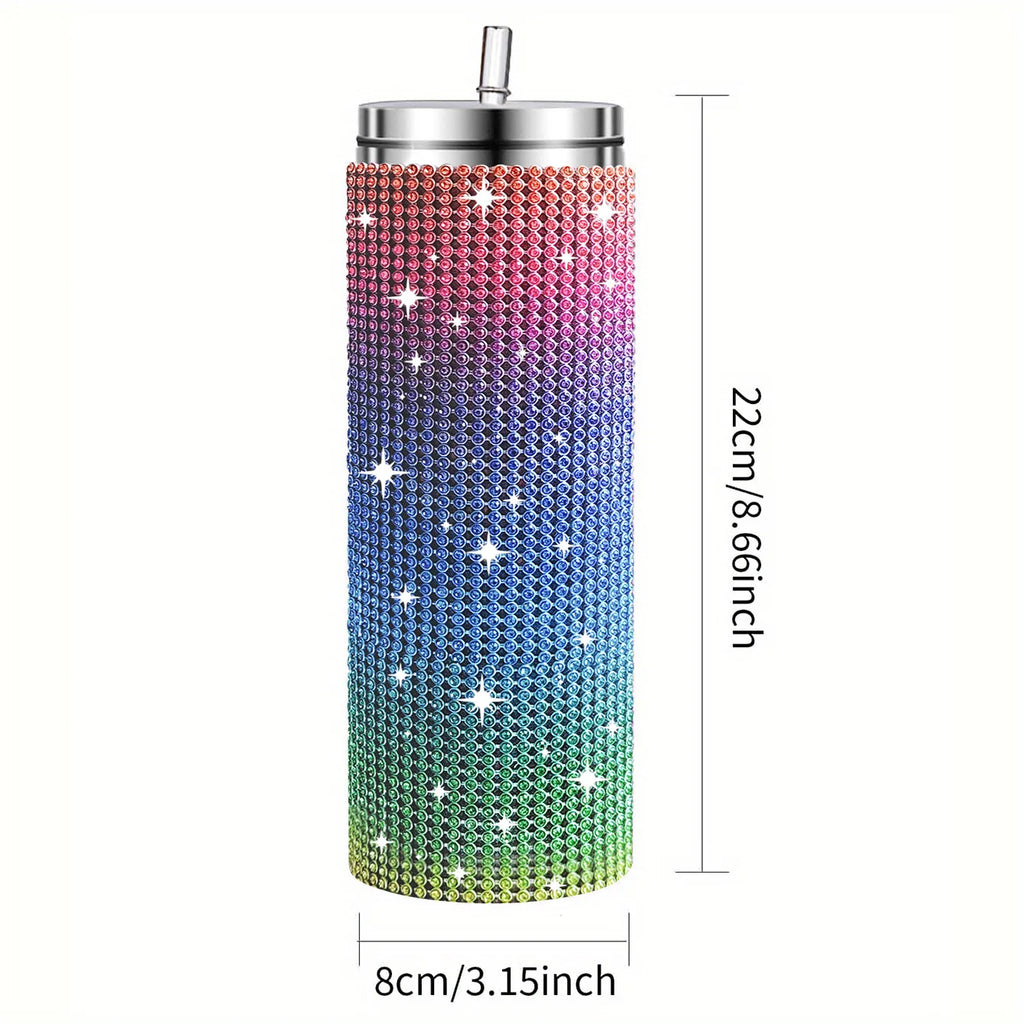Gourde isotherme paillette