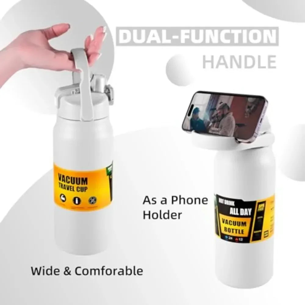 Gourde isotherme avec bouchon sport
