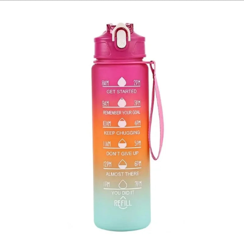Insulated misting water bottle