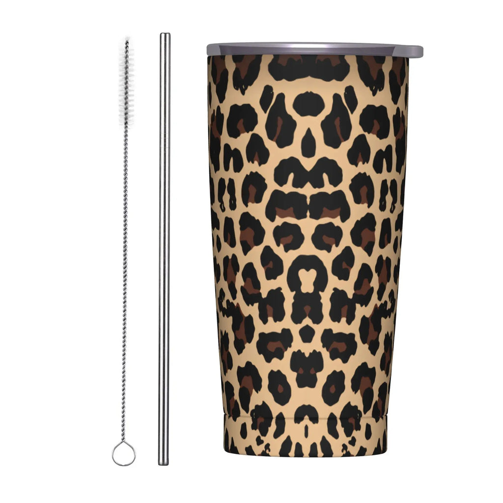 Gourde isotherme leopard