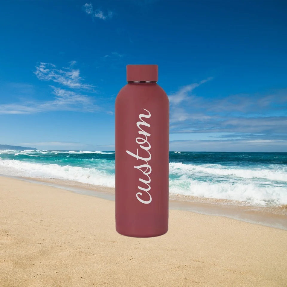 Gourde isotherme corail