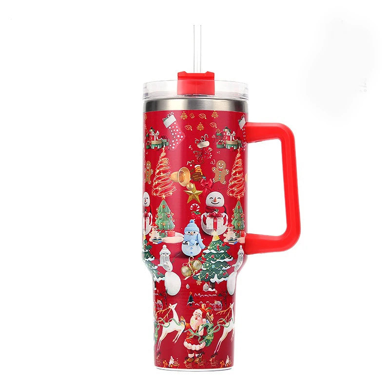 Gourde isotherme noel