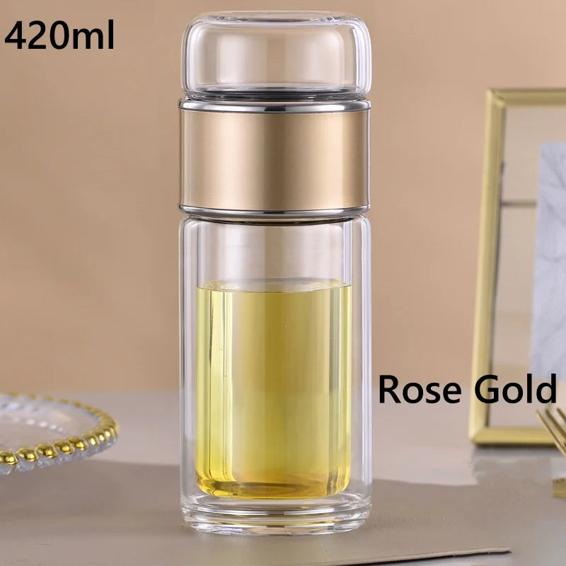 Gourde isotherme verre