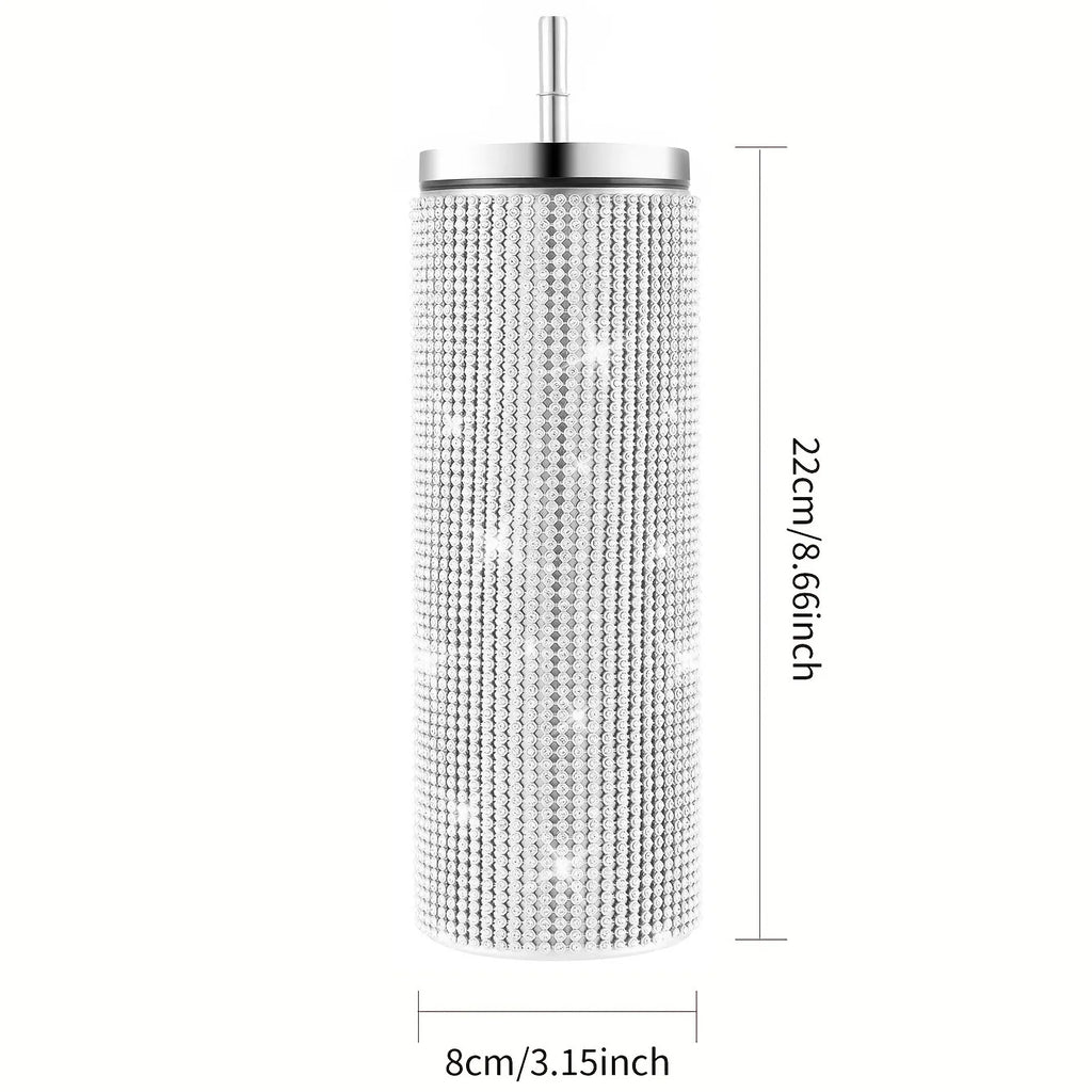 Gourde isotherme paillette
