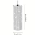 Gourde isotherme paillette