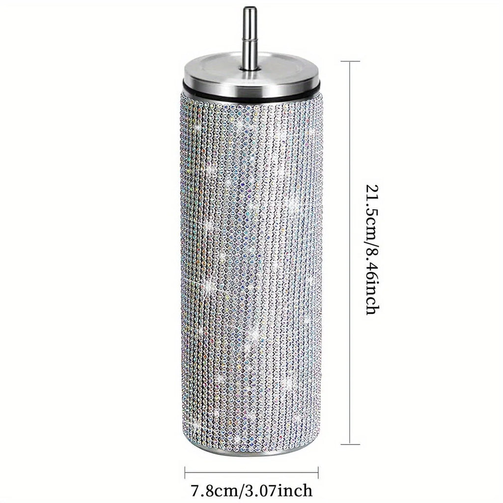 Gourde isotherme paillette