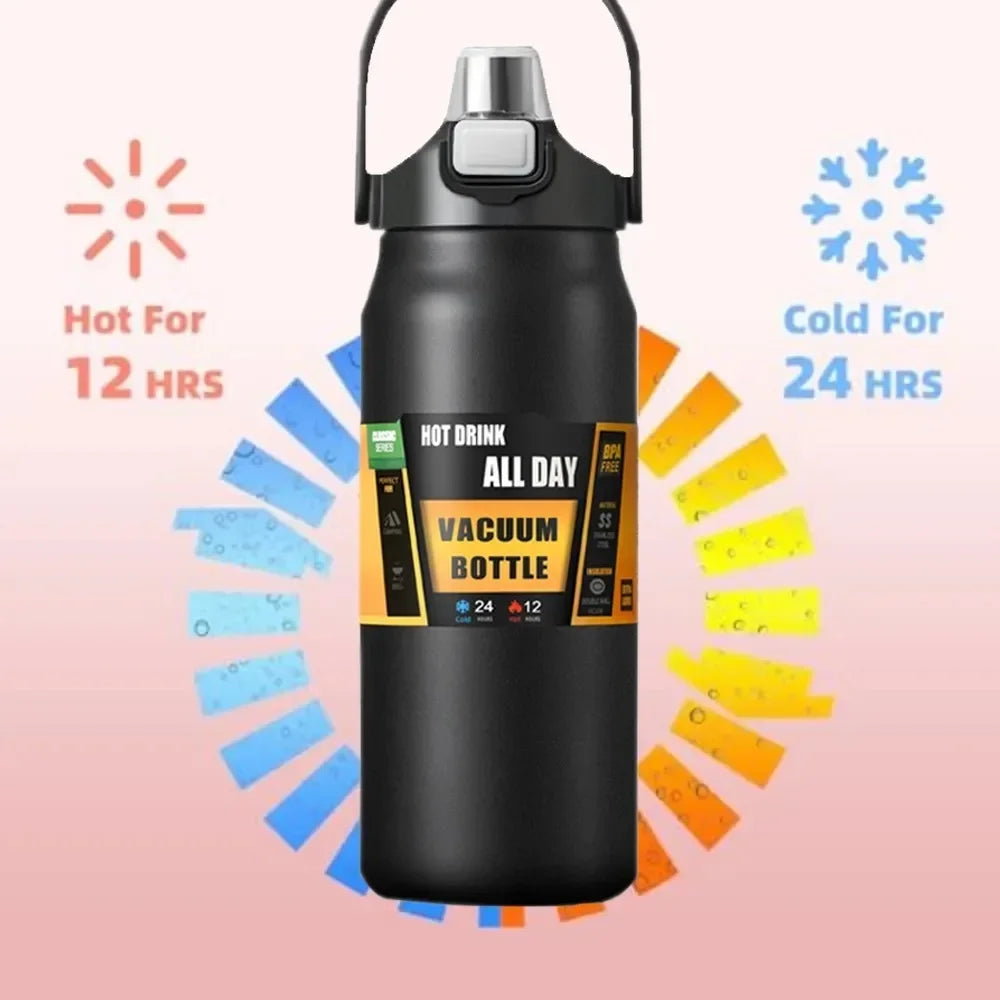 Gourde isotherme avec bouchon sport