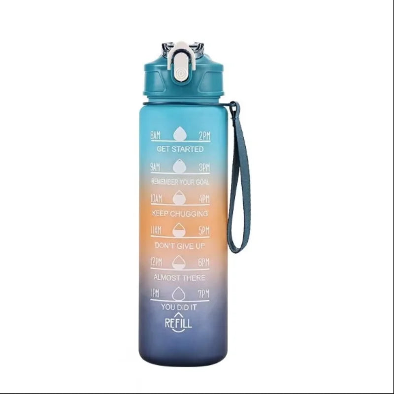 Insulated misting water bottle