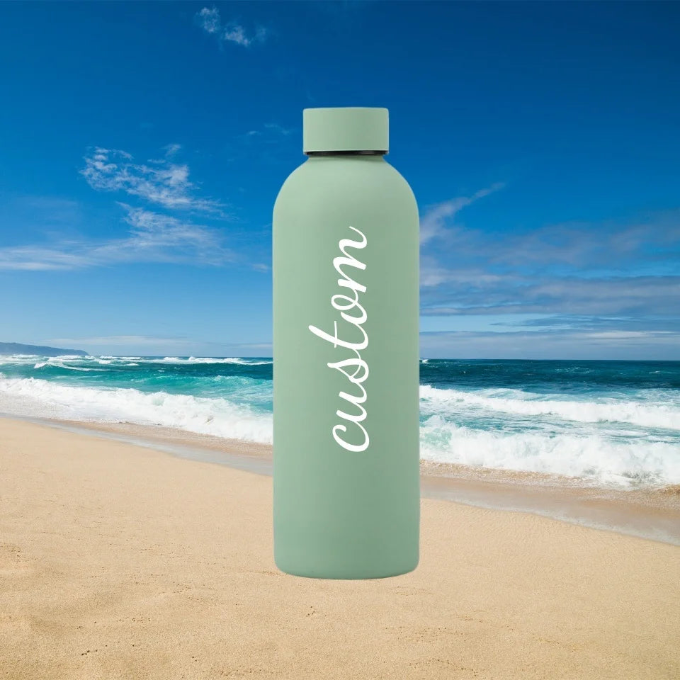 Gourde isotherme corail