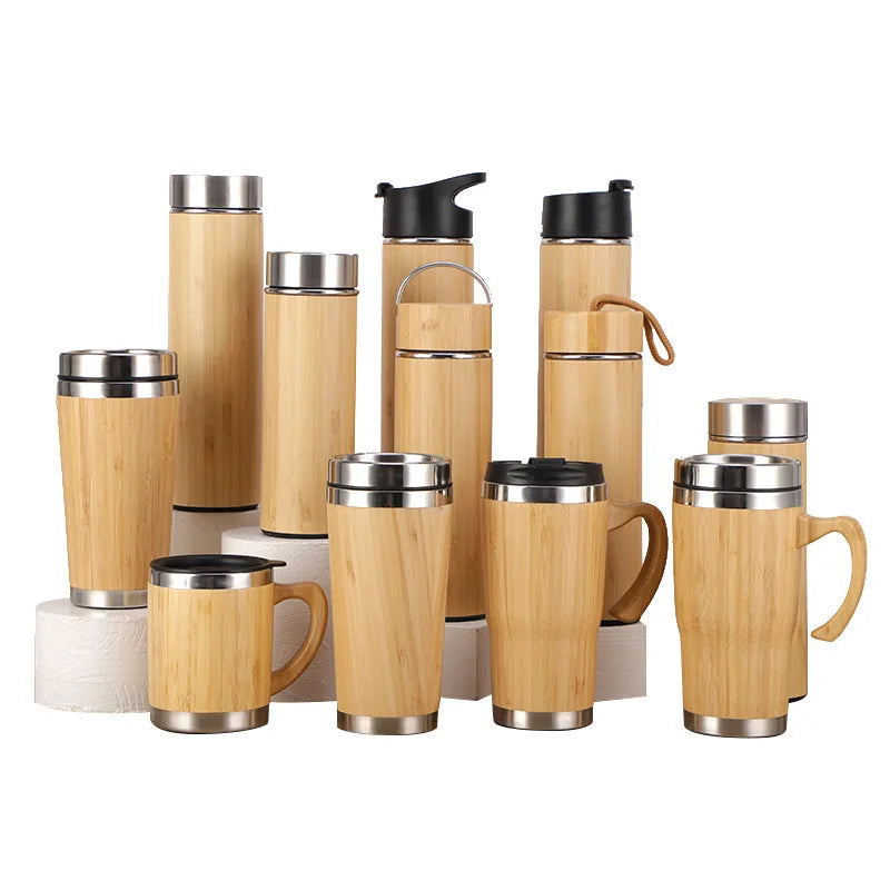 gourde bambou isotherme
