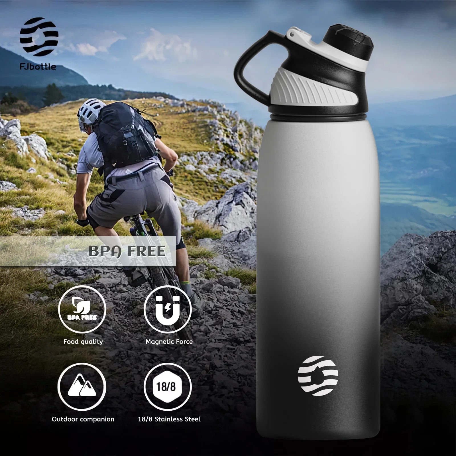 gourde isotherme bouchon sport 